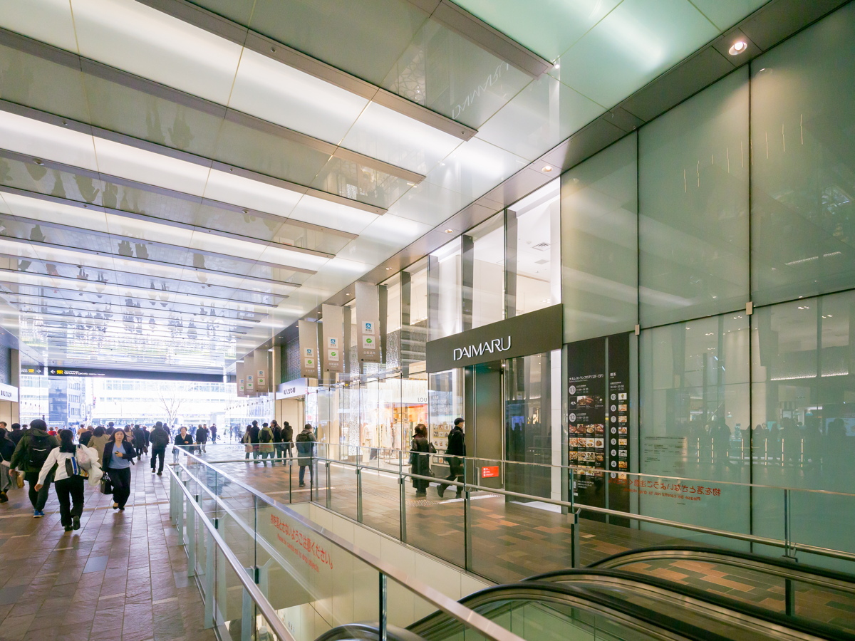 写真：JR東京駅直結の百貨店 大丸東京店様