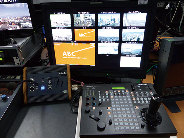 写真：Nサブに設置されたAW-RP120G