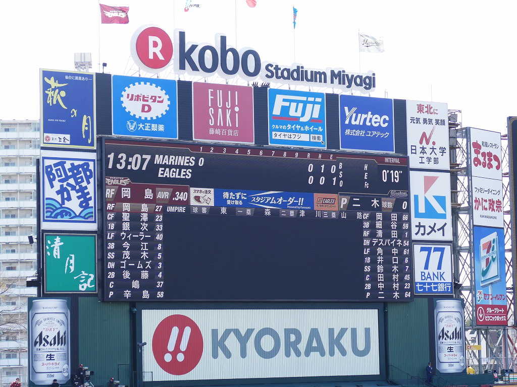 写真:大型LEDビジョン