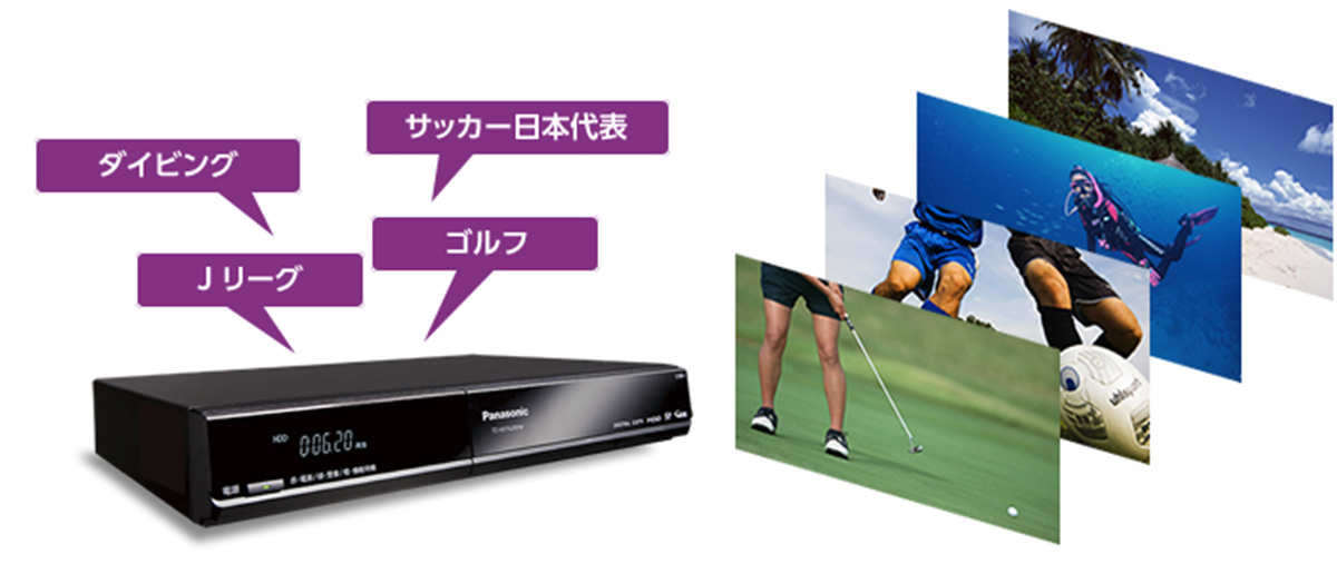 フリーワード予約で録画をより便利に