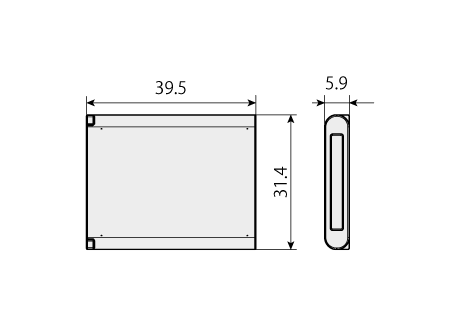 WX-SB100　寸法図（単位：mm）