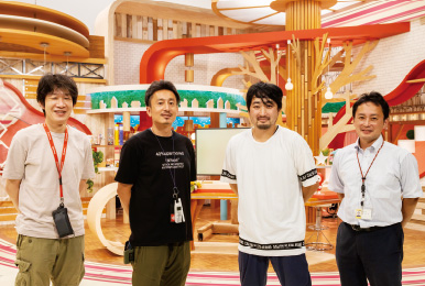 写真：福岡放送 技術局 制作技術部の皆様