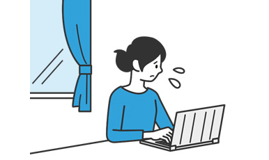 イメージ図:長く使っていると急に故障しないか不安