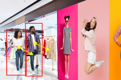 動線検知のイメージ