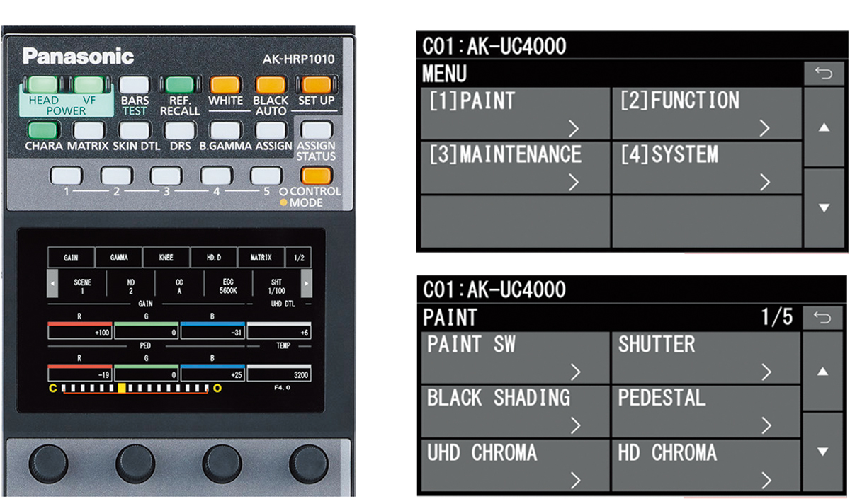 AK-HRP1010液晶画面