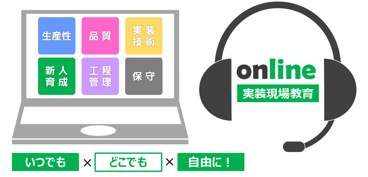 オンライン実装現場教育