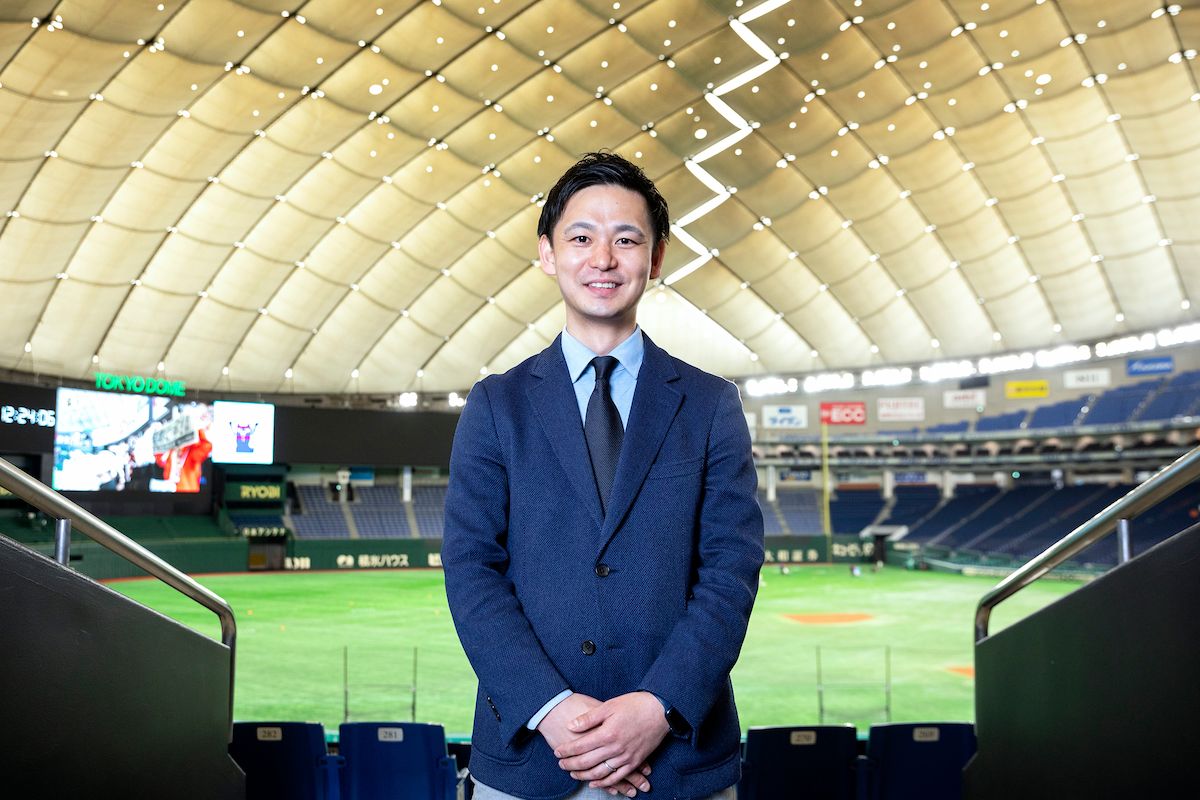 株式会社東京ドーム 東京ドーム部 企画渉外グループ マネージャー　布施 大器様