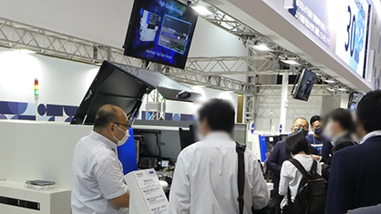 写真:展示会の様子