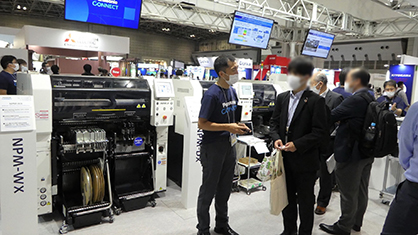 写真:展示会の様子