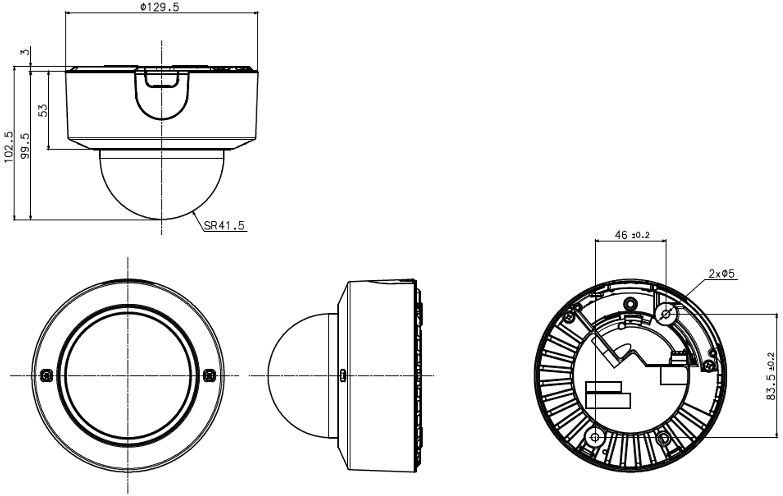 WV-S22500-V3L寸法図