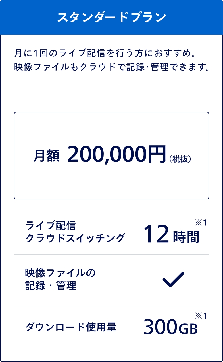 スタンダードプラン