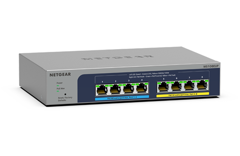 ギガビット8ポート アンマネージプラススイッチ MS108EUP