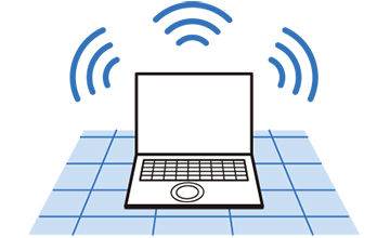 電波暗室での試験イメージ画像