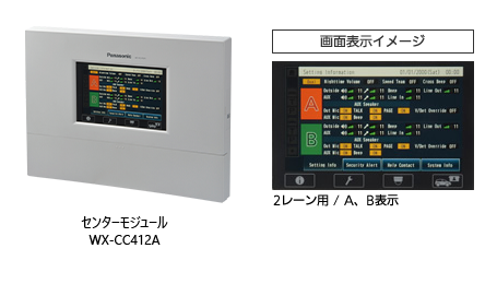 WX-CC412A 画面表示イメージ