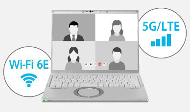 本体のみで通信できるワイヤレス機能