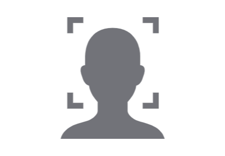 顔認証のアイコン