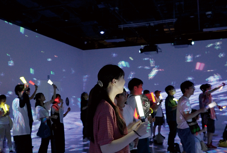 写真:会場