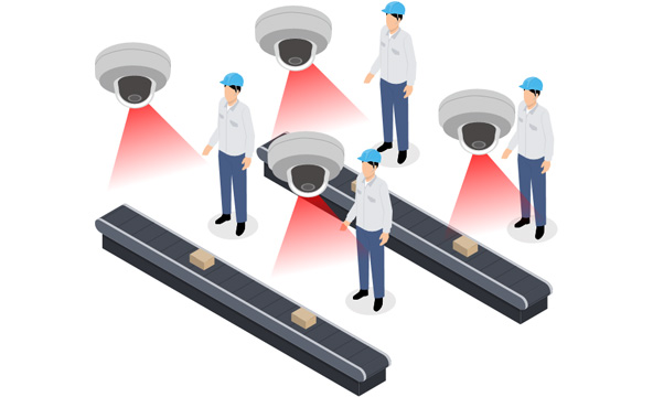 複数ラインを1台のカメラで確認が可能に