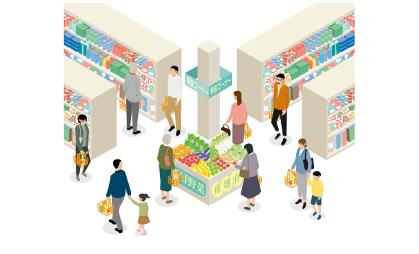 期間限定のブース等の設置時に、 訪問客の集計をできていない、 もしくは手動での集計を実施。