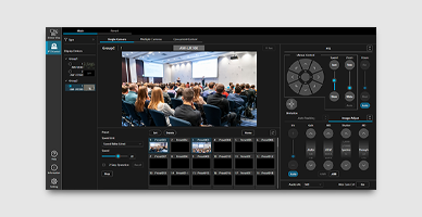 リモートカメラ対応ソフトウェア