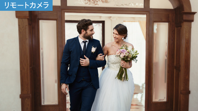 披露宴・パーティー会場の撮影画像の例2