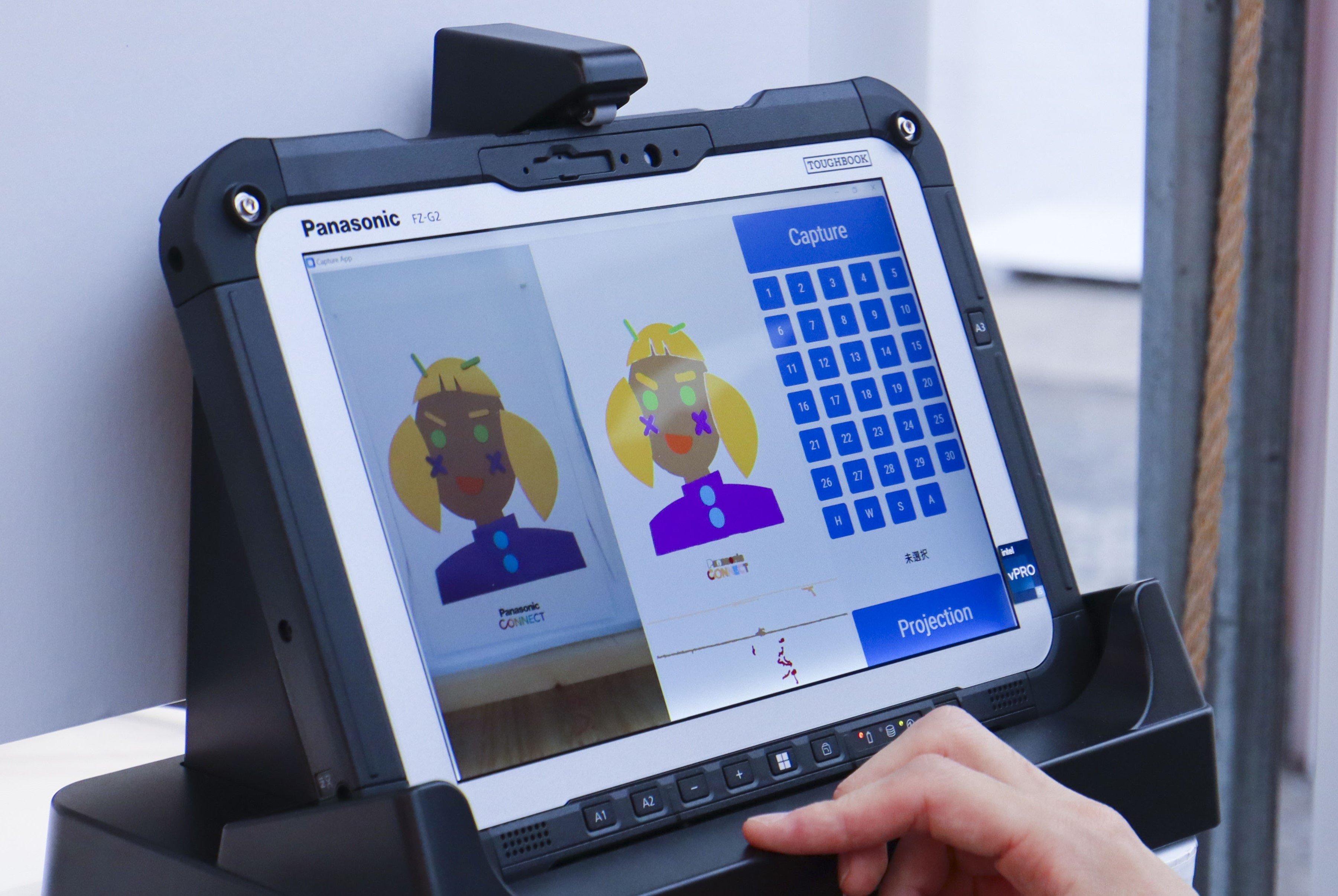 アバター作成の様子３