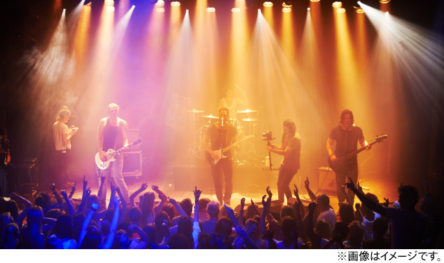 想定活用シーンのライブハウス（AW-UB50/UB10+リモートカメラ）※収録・配信