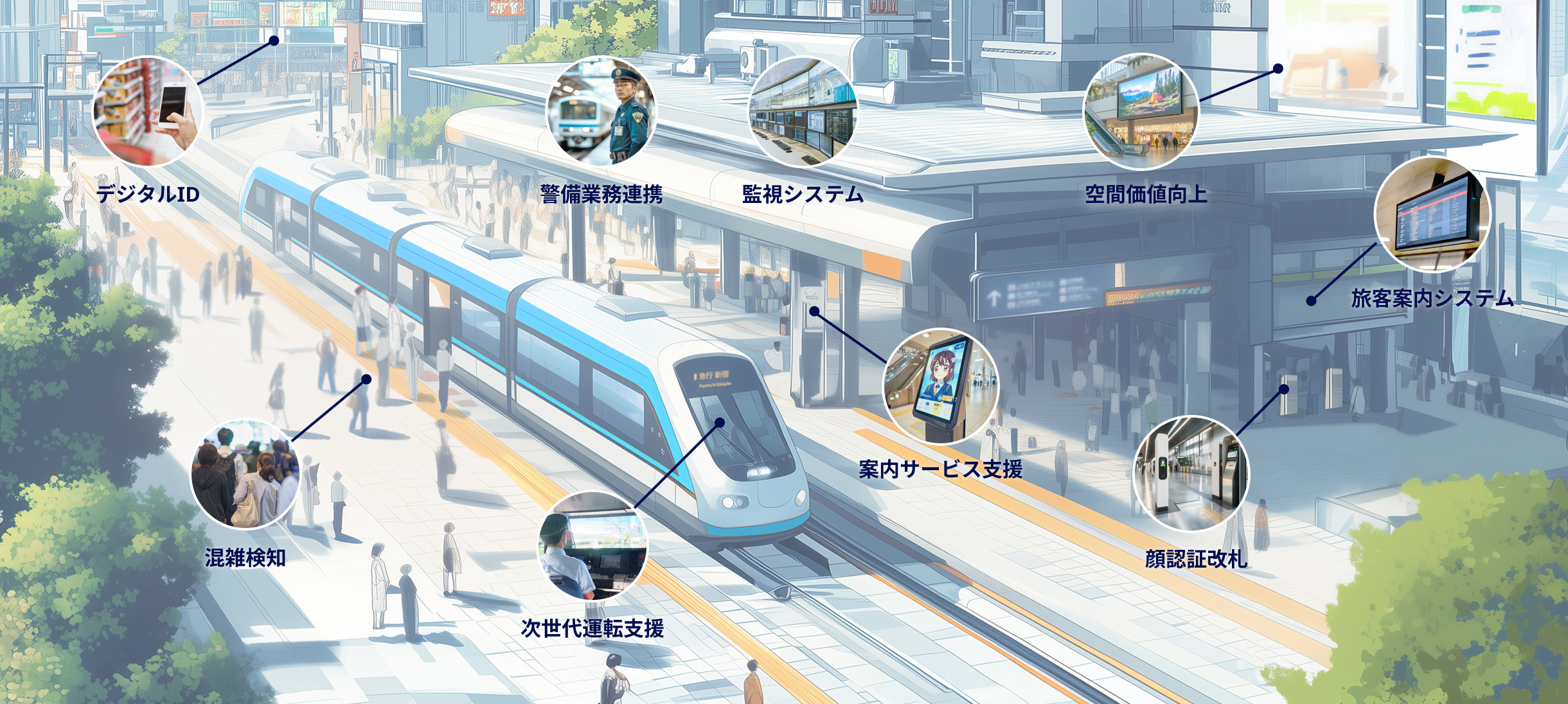 コネクトが描く鉄道の未来図