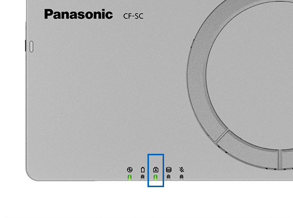 Caps Lockモードが有効