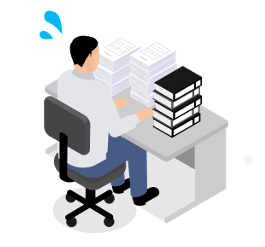 紙台帳の管理に時間がとられる