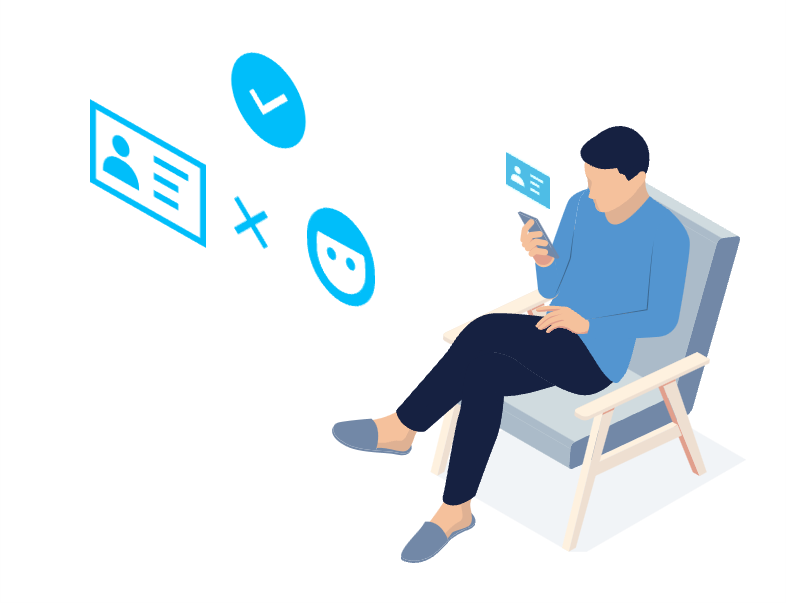 スマートフォンを持つユーザー