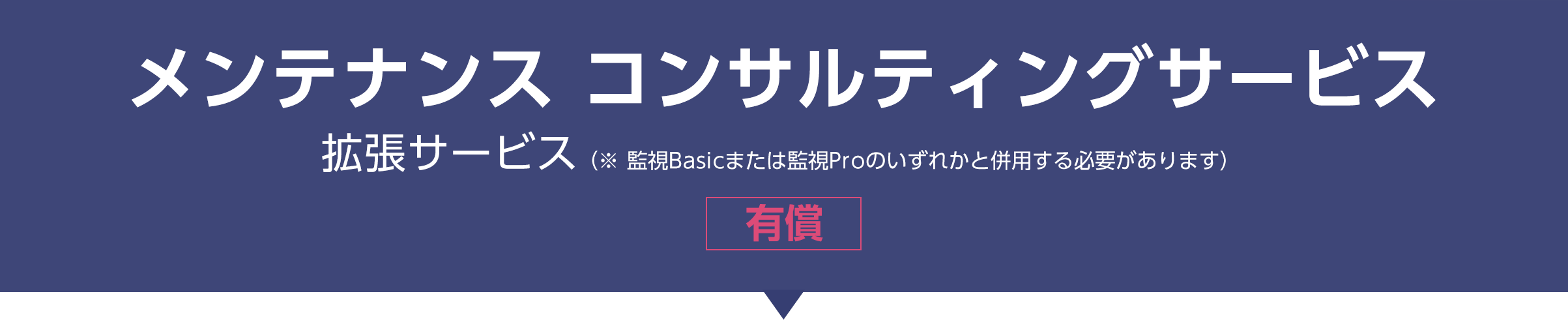 メンテナンス コンサルティング