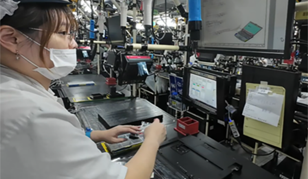 台湾工場の高品質なモノづくり