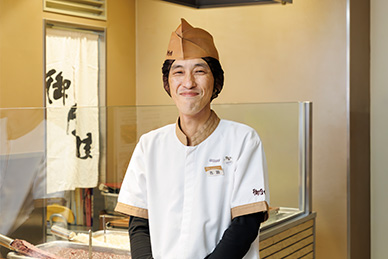 株式会社御座候　⼭陽店　店⻑　古淵 ⽂彦様　※所属は納⼊時のものです。