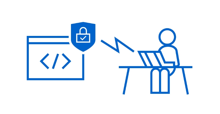 Webアプリケーション脆弱性検査のイラスト