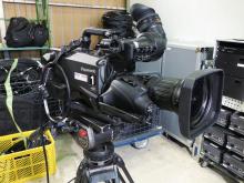 写真：撮影のメインカメラとして活躍する4KスタジオハンディカメラAK-UC3000