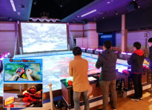 写真：映像・音響・照明設備を納入した新アトラクション「ナガシマ釣りスピリッツ伝説の白鯨を追え」