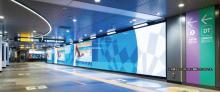 写真:渋谷駅のビッグサイネージプレミアム